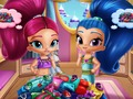 Oyunu Shimmer ve Shine Dolap Temizliği çevrimiçi