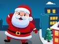 Oyunu Noel Baba şehrin sokaklarında koşuyor  çevrimiçi