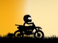 Oyunu Süper motorcu Çöp Adam  çevrimiçi