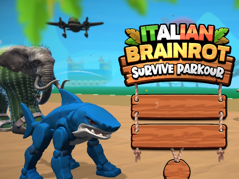 Oyunu İtalyan Brainrot Parkour Survur çevrimiçi