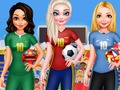 Oyunu BFF Prensesi için Futbol 2018'de Oy Ver çevrimiçi
