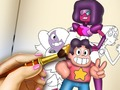 Oyunu Steven Universe: Boyama Kitabı  çevrimiçi