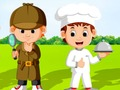 Oyunu Çocuklar ve meslekler  çevrimiçi