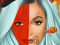 Oyunu Kylie Jenner: Cadılar Bayramı Yüz Boyama Sanatı  çevrimiçi