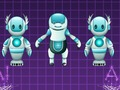 Oyunu Robotlar: Hafıza Kartı Eşleştirmesi  çevrimiçi
