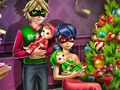 Oyunu Noktalı Kız Aile Noel  çevrimiçi