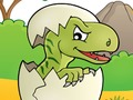 Oyunu Dino Boyama Oyunu  çevrimiçi