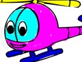 Oyunu Okula Dönüş Helikopter Boyama çevrimiçi