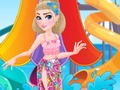 Oyunu Prenses Eliza Aqua Park'a gidiyor çevrimiçi