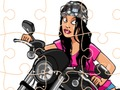 Oyunu Çılgın Biker Yapbozu çevrimiçi
