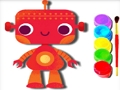 Oyunu Okula Dönüş: Robot Boyama Kitabı çevrimiçi