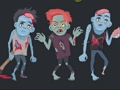 Oyunu Zombiler ve İskeletler Boyama çevrimiçi