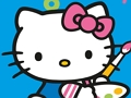 Oyunu Hello Kitty ile Numaraya Göre Renk  çevrimiçi