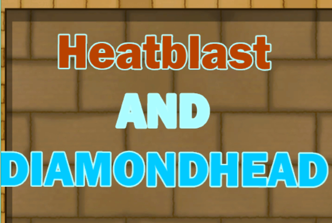 Oyunu Heatblast ve elmas kafa  çevrimiçi