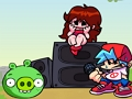 Oyunu Angry Birds'ten Friday Night Funkin 'vs PIG  çevrimiçi