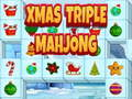Oyunu Noel Üçlü Mahjong  çevrimiçi