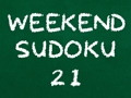 Oyunu Hafta Sonu Sudoku 21  çevrimiçi