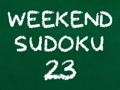 Oyunu Hafta Sonu Sudoku 23  çevrimiçi