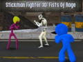 Oyunu Stickman Dökümcüsü 3D: Öfke Yumrukları çevrimiçi