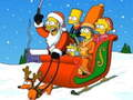 Oyunu Simpsons Noel Yapboz  çevrimiçi