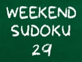 Oyunu Hafta Sonu Sudoku 29  çevrimiçi