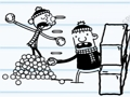 Oyunu Çöp Adam Kar Savaşı  çevrimiçi