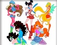 Oyunu Winx Club boyası  çevrimiçi