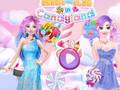 Oyunu Barbie ve Elsa Şeker Ülkesi'nde çevrimiçi