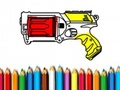 Oyunu Okula Dönüş: Nerf Boyama Kitabı çevrimiçi