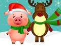 Oyunu Noel hayvanları  çevrimiçi