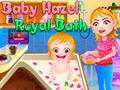 Oyunu Bebek Hazel Kraliyet Banyo çevrimiçi