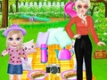 Oyunu Prenses Aile Piknik Günü çevrimiçi