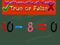 Oyunu Matematik Görevleri Doğru veya Yanlış çevrimiçi
