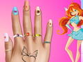 Oyunu Winx Tırnak Makyajı  çevrimiçi
