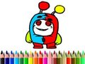 Oyunu Okula Dönüş: OddBods Boyama Kitabı  çevrimiçi