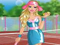 Oyunu Barbie Tenis Elbisesi  çevrimiçi