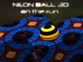 Oyunu Neon Top 3d kaçak  çevrimiçi