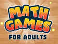 Oyunu Yetişkinler için Matematik Oyunları çevrimiçi