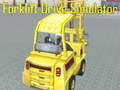 Oyunu Forklift Sürüş Simülatörü  çevrimiçi