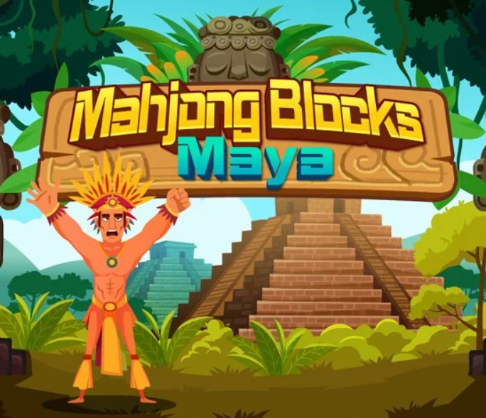 Oyunu Mahjong Blokları Maya  çevrimiçi