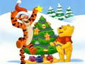 Oyunu Winnie the Pooh Noel Yapboz  çevrimiçi
