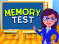 Oyunu Hafıza testi  çevrimiçi