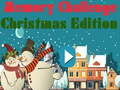 Oyunu Hafıza Yarışması Noel Sürümü  çevrimiçi