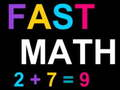 Oyunu Hızlı Matematik  çevrimiçi