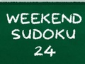 Oyunu Hafta Sonu Sudoku 24  çevrimiçi