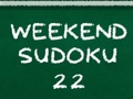 Oyunu Hafta Sonu Sudoku 22  çevrimiçi