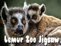 Oyunu Lemur Hayvanat Bahçesi Yapboz  çevrimiçi