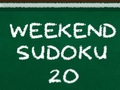 Oyunu Haftasonu Sudoku 20  çevrimiçi