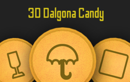 Oyunu 3D Dalgona şekeri  çevrimiçi