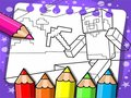 Oyunu Minecraft Boyama Kitabı  çevrimiçi
